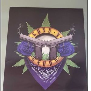 Guns N’ Roses slash x snoop dogg concert poster official new 
may have shop wear